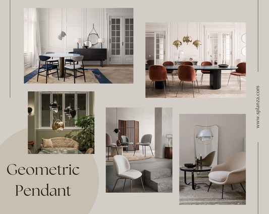 Geometric Pendant - Modern Ceiling Light