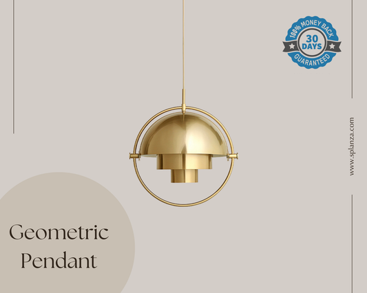 Geometric Pendant - Modern Ceiling Light